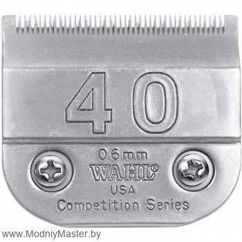 Ножевой блок WAHL 1/10мм (0,6 мм) Углеродистая сталь с хромированным покрытием