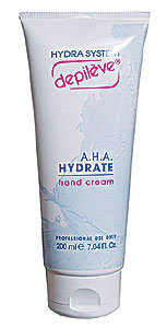 Depileve (Испания) Крем увлажняющий для рук HYDRATE A.H.A., 200 мл Увлажняет и способствует лёгкой эксфолиации кожи