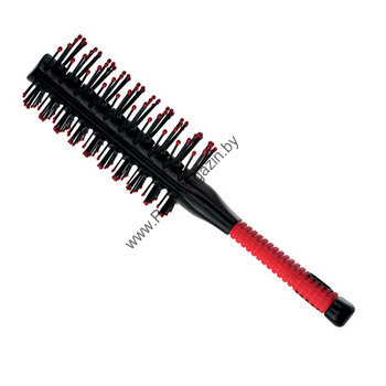 Щетка туннельная 2-х сторонняя красная 7 рядов Dewal 
покрытие Soft Touch
для укладки
