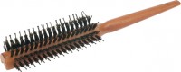 Щетка деревянная полукруглая натуральная щетина, пластиковые штифты, 7 рядов DEWAL