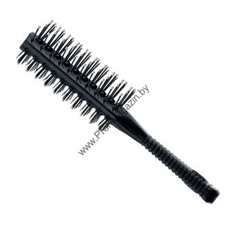 Щетка туннельная 2-х сторонняя черная 7 рядов Dewal 
покрытие Soft Touch
для укладки
