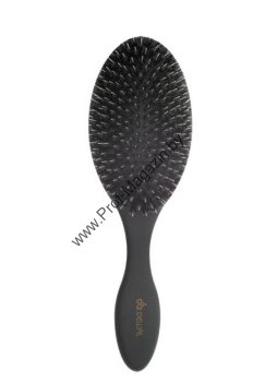 Щетка с натуральной щетиной + пластиковые штифты DEWAL 
Идеально расчесывает ваш волос.
Отлично подходит для наращенных волос.
