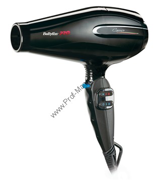 Фен для сушки волос Babyliss Pro CARUSO ionic 2400Вт
