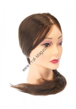 Голова-манекен тренировочная, «шатенка» Длинна волос: 50-60 см.
Материал волос: протеиновые волосы (искусственные).