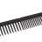 Расческа рабочая DEWAL CARBON black 23 см