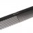 Расческа рабочая DEWAL CARBON black 19 см