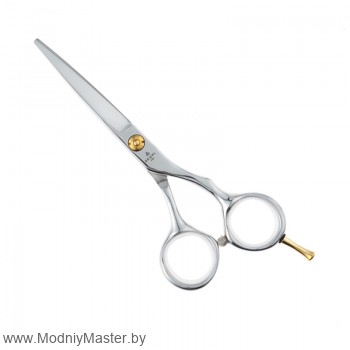 Парикмахерские ножницы DEWAL PROFI STEP прямые 5,5" конвекционная заточка, сложная винтовая группа,