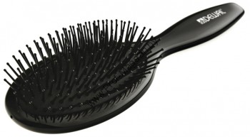 Щетка массажная овальная «BLACK» 11рядов Dewal 