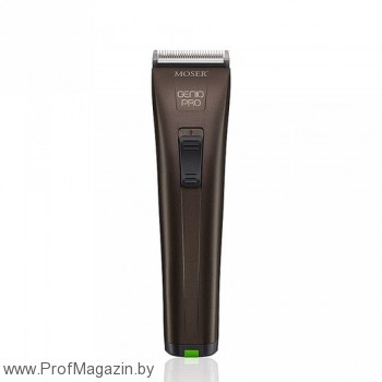 Машинка Moser Genio Pro Обновленная версия популярной машинки с новыми быстросъемными аккумуляторами Li-ion (без эффекта памяти).