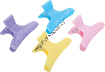 Зажим для волос "бабочка" DEWAL 12 шт/упак.