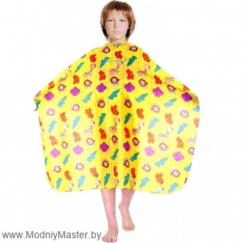 Пеньюар детский для стрижки DEWAL "Зоопарк" Размер 95х120 см