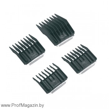 Набор универcальных насадок Dewal 
насадки 3, 6, 9, 12 мм
Подходят также для моделей MOSER: 1400/1245/1230
