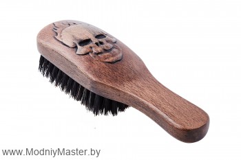 Щетка для укладки бороды с ручкой BARBER STYLE DEWAL CO-107 Щетка для бороды и усов