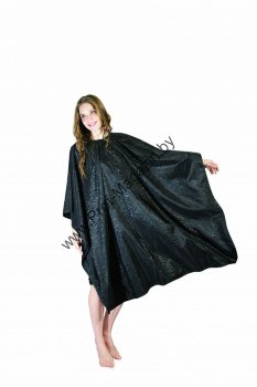 Пеньюар для стрижки DEWAL "Черная Роза" 128x150 см
нейлон