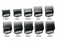 Набор насадок Premium к машинкам Wahl 10шт
