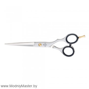 Парикмахерские ножницы DEWAL BASIC STEP прямые 5,5" сталь 420C, съемный упор