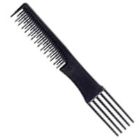 Расческа для начеса с пластмассовой вилкой