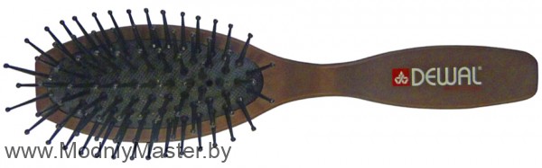 Щетка массажная DEWAL COFFEE мини