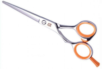 Парикмахерские ножницы рабочие для левши, 5,5" ORANGE