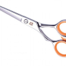 Парикмахерские ножницы рабочие для левши, 5,5" ORANGE
