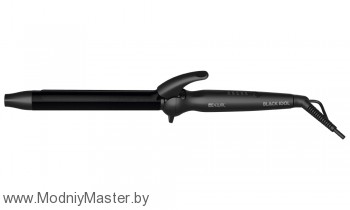 Плойка для волос Dewal Black Idol, 48Вт, 25мм Стань иконой стиля вместе с Dewal BLACK IDOL.