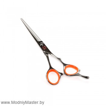 Парикмахерские ножницы рабочие прямые 6" Tayo Orange Конвекционная заточка. Сложный винт.