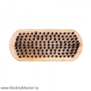 Щетка для бороды и усов Dewal "Barber Style" Щетка удобной эргономичнной формы, компактного размера, комфортно лежит в руке.