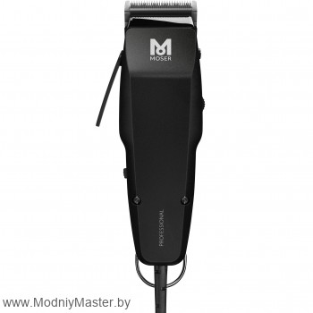 Профессиональная сетевая машинка для стрижки 1400 Moser Professional Black 1400-0087 Хромированный профессиональный блок ножей прецизионной заточки с очень высокой продолжительностью службы.
Регулятор длины стрижки MultiClick® с 6 положениями фиксации от 0,7 до 3 мм
Низкая шумовая нагрузка, плавный ход
Тихий и мощный электромотор.