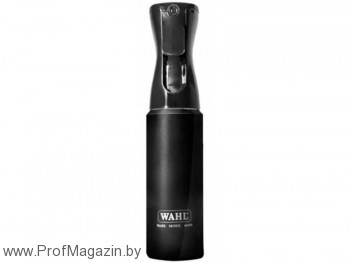 Распылитель воды Wahl Новая система спрея распыляет воду в любом положении бутылки - вертикально, горизонтально и даже "вниз головой", в независимости от количества воды во флаконе.
