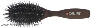 Щетка для укладки DEWAL COFFEE мини 7 рядов