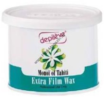 Depileve (Испания) Воск пленочный с маслом монои FILM WAX MONOI OF TAHITI, 400 гр Для депиляции наиболее чувствительных зон