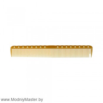 Расческа рабочая DEWAL Palette, золотистая. изготовлена из термостойкой пластмассы