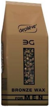 Depileve (Испания) Воск в гранулах пленочный бронзовый BRONZE WAX, 500 гр Для мужчин, а также идеален для женщин. Обладает антисептическими свойствами