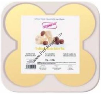 Depileve (Испания) Горячий воск Карите TRADITIONAL KARITE BUTTER WAX, упаковка 1 кг Рекомендован для нормальной кожи, для холодных пор года