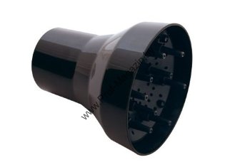 Диффузор пальчиковый DOCCIA 
При помощи диффузора можно формировать локоны и просто придавать волосам объем либо сушить их достаточно быстро.
