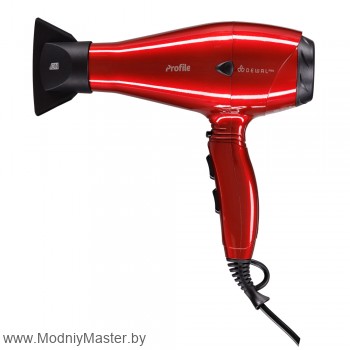 Фен для сушки волос Dewal Profile ionic 03-120, 2200Вт Обладает маневренностью и большой мощностью и поэтому идеально подходит для работы в салоне.