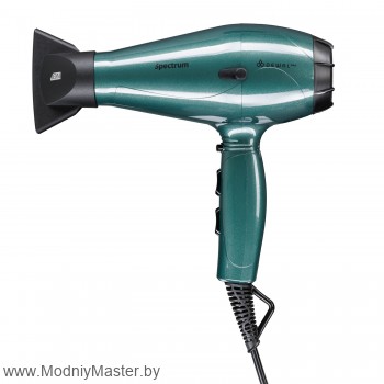 Фен для сушки волос Dewal Spectrum ionic 03-110, 2200Вт Идеальный размер и хорошая сбалансированность, фен идеально ложится в любую руку