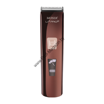 Машинка для стрижки волос Moser Li+Pro2, 1888-0051 Продолжительность автономной работы до 120 минут. Высокоэффективный и надежный Li-lon аккумулятор без эффекта «химической памяти». Новый интеллектуальный дисплей.