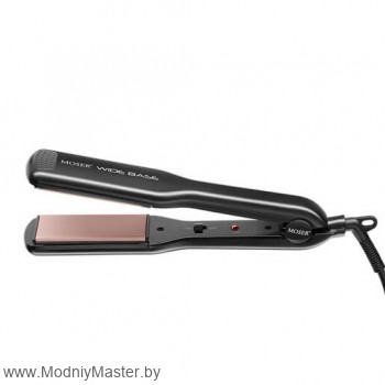 Щипцы для укладки волос Moser Wide Base Идеальны для выпрямления длинных и густых волос.