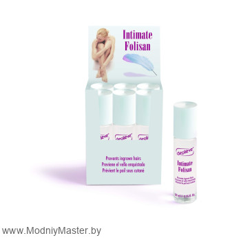 Depileve (Испания) Фолисан для интимной депиляции FOLISAN INTIMATE, 8мл Эффективно борется с врастанием волос. 
Рекомендуется также после бритья.