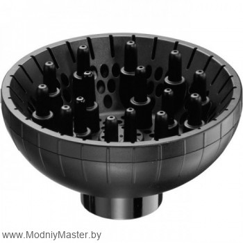 Диффузор для фенов Babyliss Pro BABD12E Vulcano, Rapido При помощи диффузора можно формировать локоны и просто придавать волосам объем либо сушить