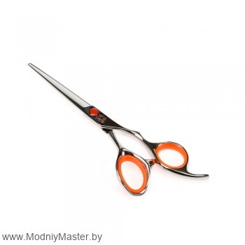 Парикмахерские ножницы прямые TAYO Orange 6" Конвекционная заточка, литой упор