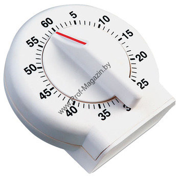 Таймер механический круглый белый Dewal 